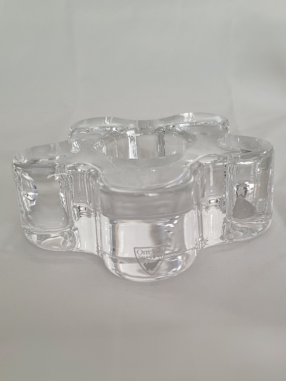 Orrefors Summertime Crystal Votive Holder Erika Lagerbielke Sweden - Picture 2 of 6